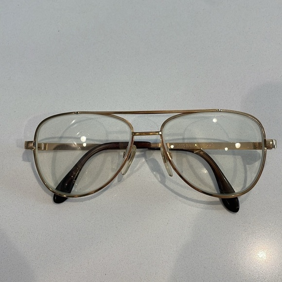 Rodenstock Gold Metal Glass Frames—GREAT LOOKING!  Made in Germany—Excellent!! - Picture 1 of 7